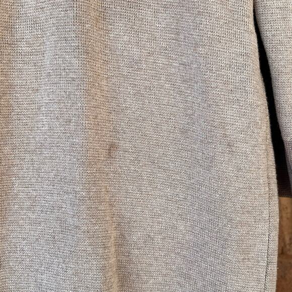 Tommy Hilfiger Double Knit Open Cardigan Sweater Coatigan Duster Womens M - Picture 9 of 9